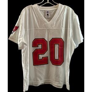 NFL Players White Tampa Bay Buccaneers #20 Barber Jersey Womens Size XL